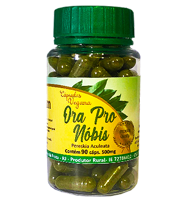Ora Pro Nobis PREMIUM - 500 mg 90 Capsulas
