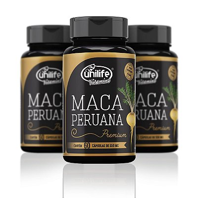 MACA PERUANA PREMIUM 60 CÁPSULAS 550mg