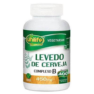 LEVEDO DE CERVEJA 400 COMPRIMIDOS 450 mg