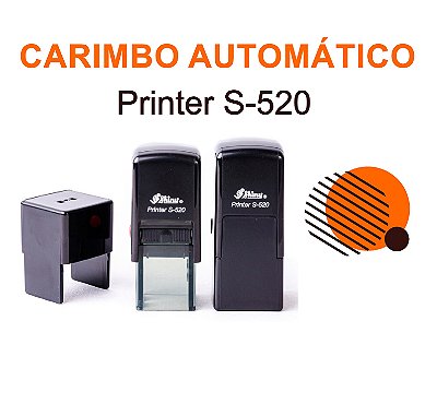 Carimbo Automático Shiny Printer S-520 – 20x20mm