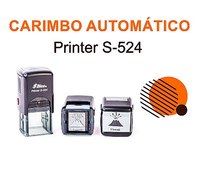 Carimbo Automático Shiny Printer S-524 – 24x24mm