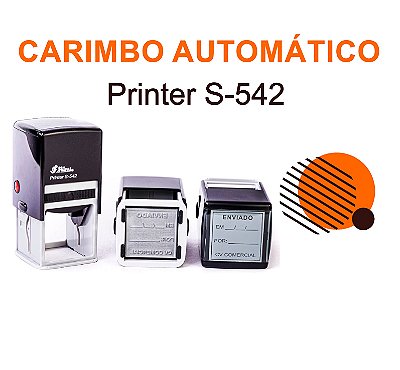 Carimbo Automático Shiny Printer S-542 - 42x42mm