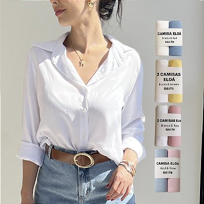 Kit 2 Camisas Eloá