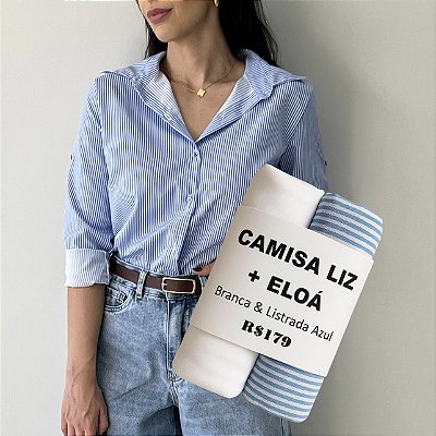 Kit 2 Camisas Liz e Eloá