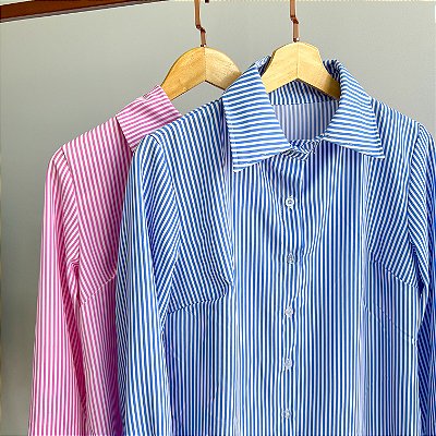 Kit 2 Camisas Liz Listrada