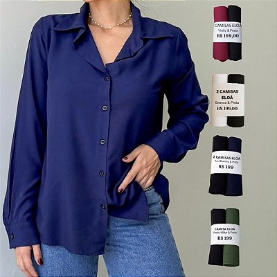 Kit 2 Camisas Eloá