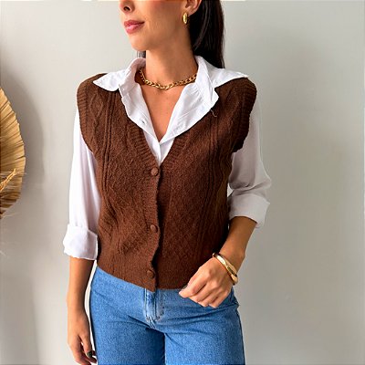 Colete de Tricot Alice