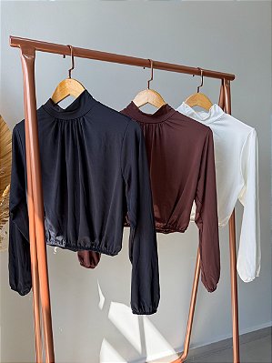 Kit 3 Blusas Sol Feminina Manga Longa