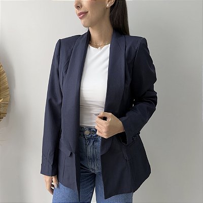 Blazer Aline Azul