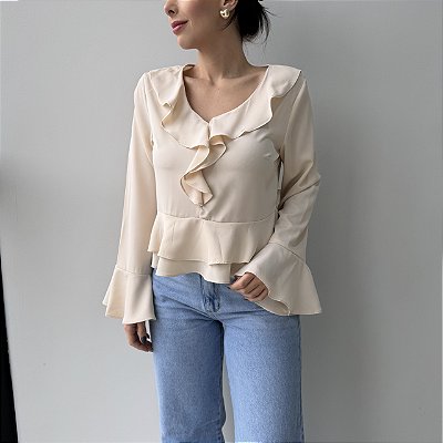 Blusa Alessandra Nude
