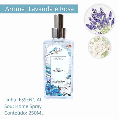 Home Spray Lavanda e Rosa  250ML