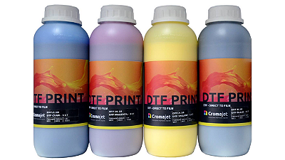 Tintas Para DTF, CMYK 4 Frascos Com 250ml Cada