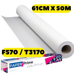Bobina Papel Sublimação 61cm X 50m WIPRIME seca rapido para F570 ou L3170