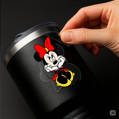 DTF UV Minnie Mouse