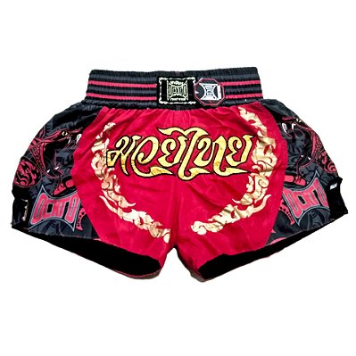 Short Muay Thai Estilo Tailandês Ockto Champions Snake