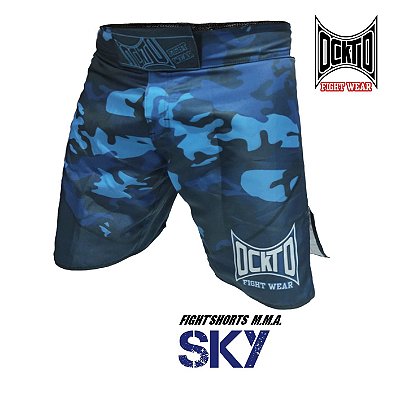 Short Bermuda Mma Muay Thai BJJ Ockto SKY