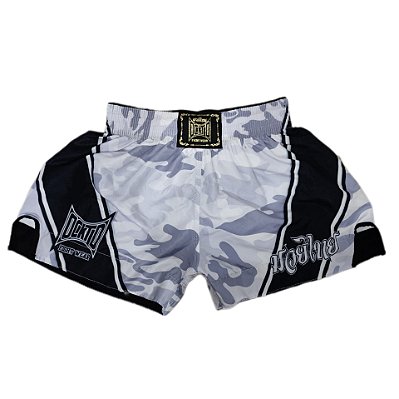 Short Muay Thai  Estilo Retrô Ockto Invictus III