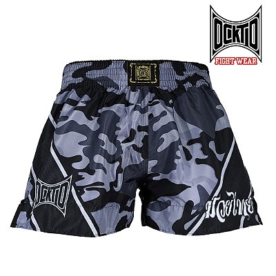 Short Muay Thai Estilo Retrô Ockto Invictus II