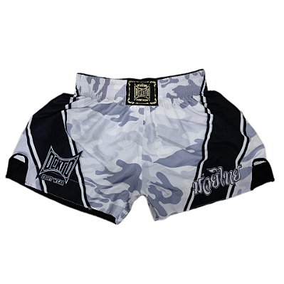 Short Muay Thai  Estilo Retrô Ockto Invictus III