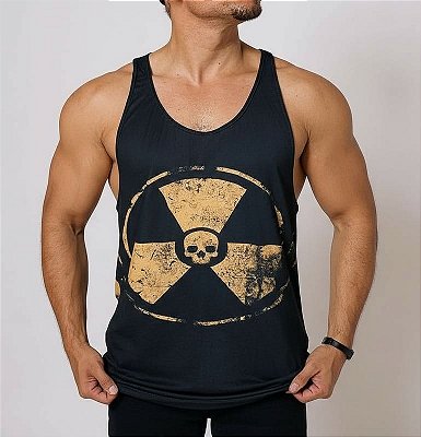 Camiseta Regata Estilo Cavada Treino Radius
