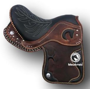 Sela Gel Profissional Vaquejada Couro de Bode