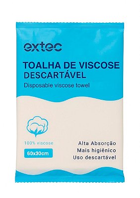Toalha 30x60cm Absorvente embalagem unitária