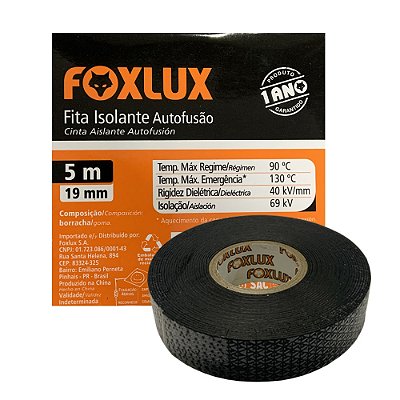 Fita FOXLUX Isolante Autofusão 5m x 19mm