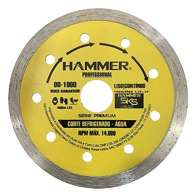 Disco Diamantado HAMMER DD-1000