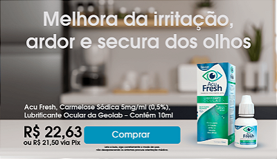 Acu Fresh, Carmelose Sódica 5mg/ml (0,5%)