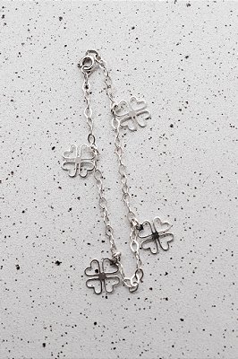 Pulseira Trevo de Corações
