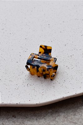 Piranha Mini Retangular Tartaruga Marrom