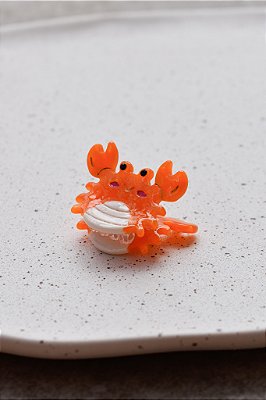 Piranha Mini Caranguejo Laranja