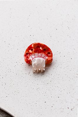 Piranha Cogumelo Marmorizado Vermelho