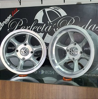 RODAS GAUCHAS DUAS TALAS ARO 14 DIANTEIRA E 15 TRAZEIRA FURAÇÃO 4X130