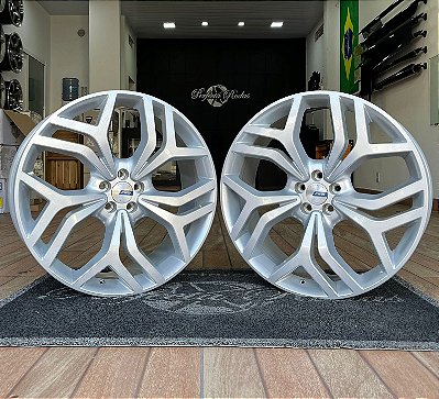 RODA MC/L11 LAND ROVER ARO 22 Furação 5X108 PRATA