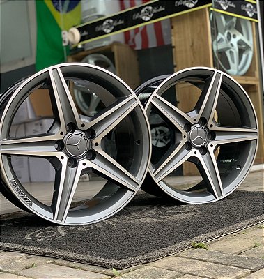 RODAS MERCEDES MC/M02 ARO 20 Furação 5X112 GRAFITE