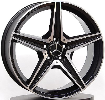 RODAS MERCEDES MC/M02 ARO 20 Furação 5X112 PRETO