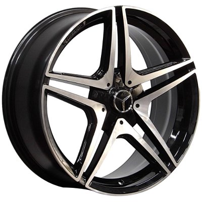 RODAS MERCEDES DUAS TALAS MC/M21 ARO 20 Furação 5X112 PRETA