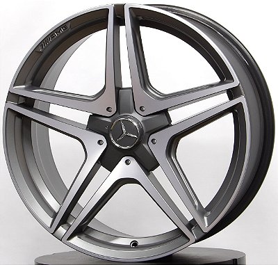 RODAS MERCEDES DUAS TALAS MC/M21 ARO 20 Furação 5X112 GRAFITE