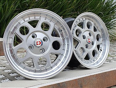 RODAS HRE SP-16 ARO 15 TALA 7 FURAÇÃO 4X100