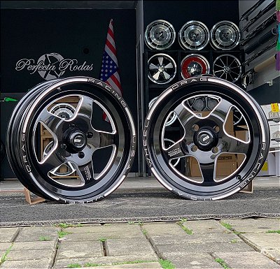 RODAS SP-23 WELD ARO 15 TALA 8 FURAÇÃO 4X100
