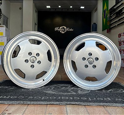 RODAS MERCEDES DUAS TALAS MONOBLOCO SP-21 ARO 17 Furação 5X112
