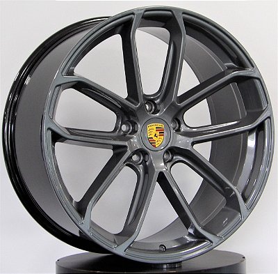 RODAS PORSCHE MACAN GTS ARO 21 DUAS TALAS FURAÇÃO 5X112