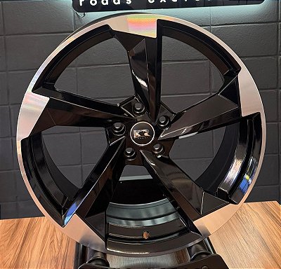 RODA RS6 ARO 20 Furação 5X112 PRETO DIAMANTADO
