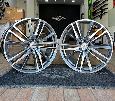 RODA VOLVO MC/V03 ARO 22 Furação 5X108 GRAFITE DIAMANTADO