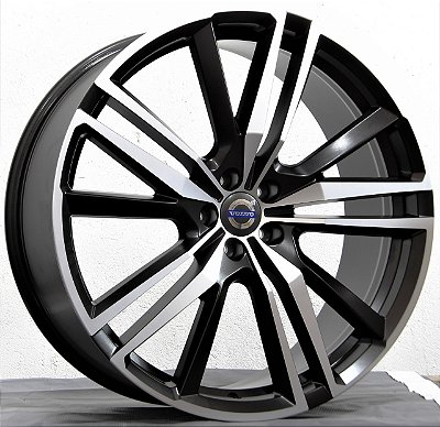 RODA VOLVO MC/V03 ARO 20 Furação 5X108 PRETO DIAMANTADO