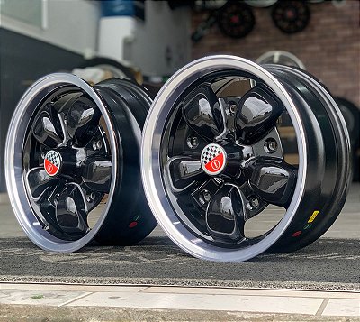 RODAS FITTIPALDI ARO 15 Furação 5X205 PRETA