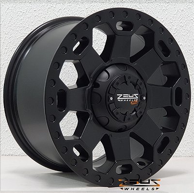 RODAS OFF ROAD ZWAT1 ARO 17 Furação 6x139 PRETA
