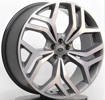 RODAS LAND ROVER NEW VELAR S ARO 22 Furação 5X108 GRAFITE DIAMNATADA
