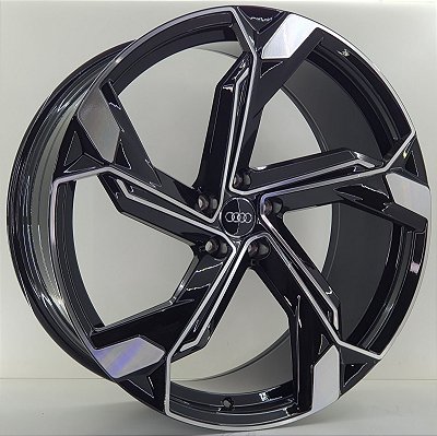 RODAS AUDI SQ8 ARO 22 Furação 5X112 PRETO